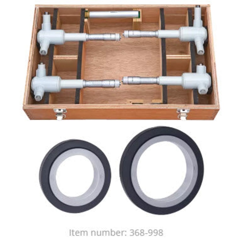 Mitutoyo 2-Point Internal Micrometer Holtest Set 4-8 (4 pcs.) 368-998