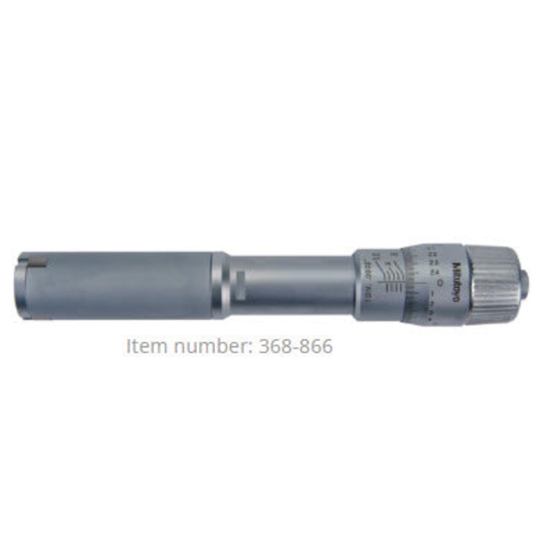 Mitutoyo 3-Point Internal Micrometer Holtest 0,8-1, 0,0002, Economy Type 368-866