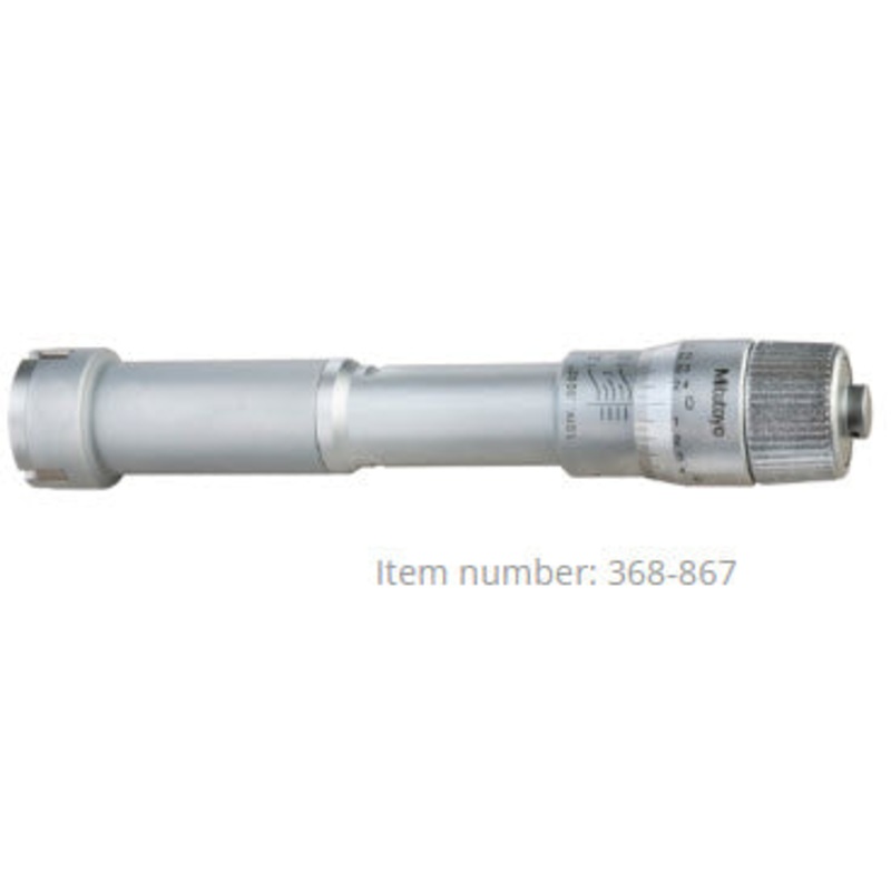 Mitutoyo 3-Point Internal Micrometer Holtest 1-1,2, 0,0002, Economy Type 368-867