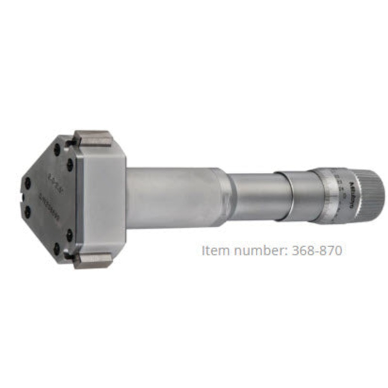 Mitutoyo 3-Point Internal Micrometer Holtest 2-2,5, 0,0002, Economy Type 368-870