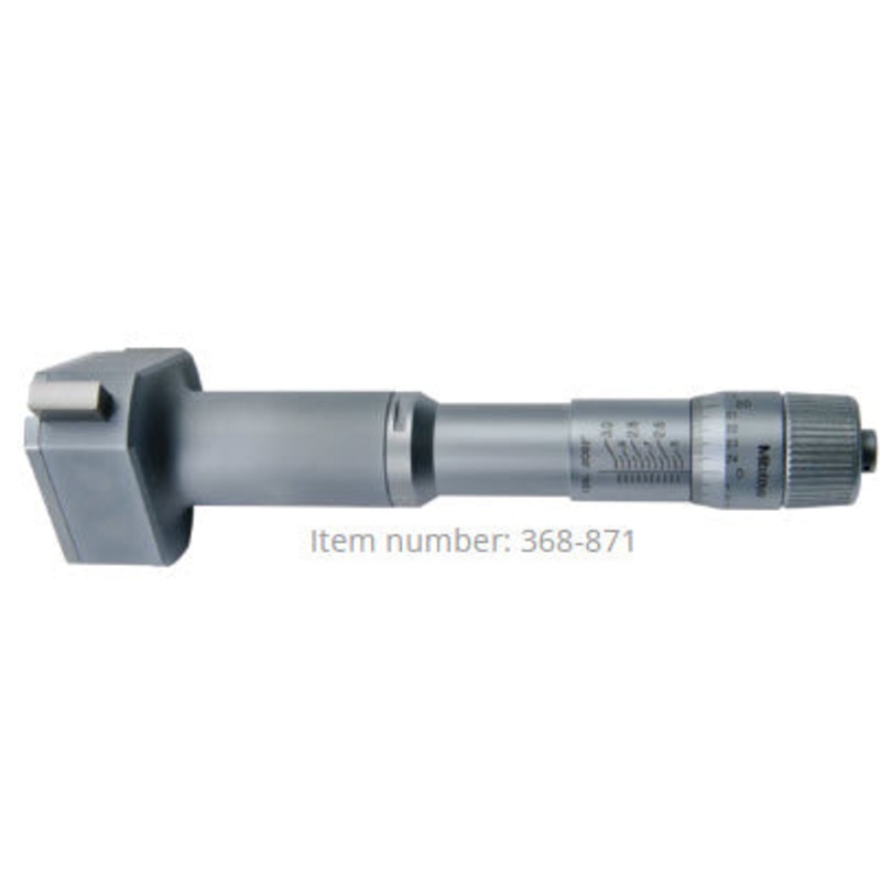 Mitutoyo 3-Point Internal Micrometer Holtest 2,5-3, 0,0002, Economy Type 368-871