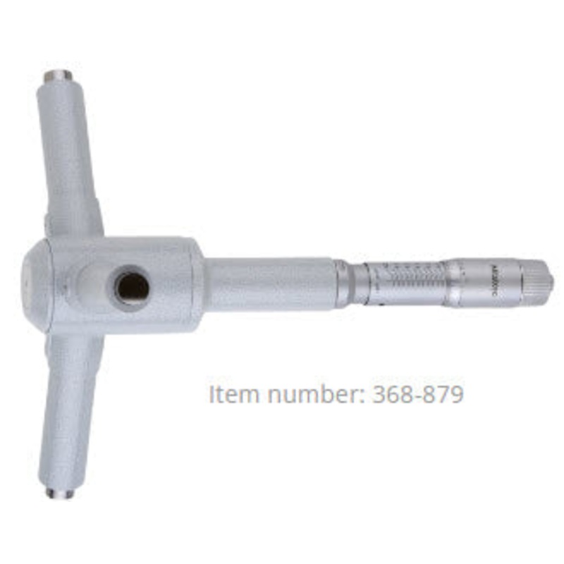 Mitutoyo 3-Point Internal Micrometer Holtest 9-10, 0,0002, Economy Type 368-879