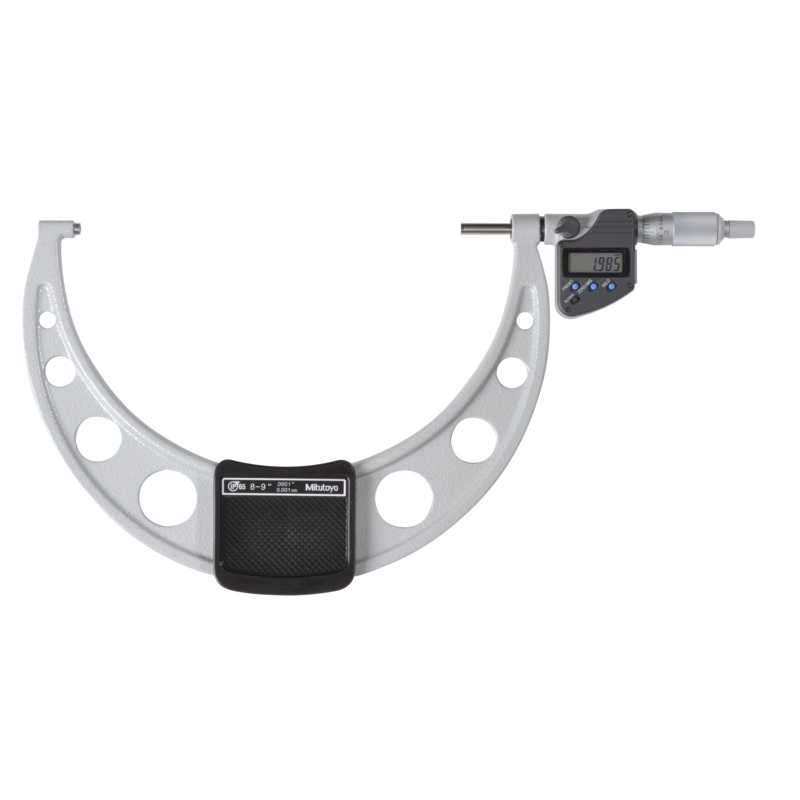 Mitutoyo Digital Micrometer IP65, Inch/Metric 175-200mm/7-8, with Output Item number: 293-353-30 Ratchet Stop