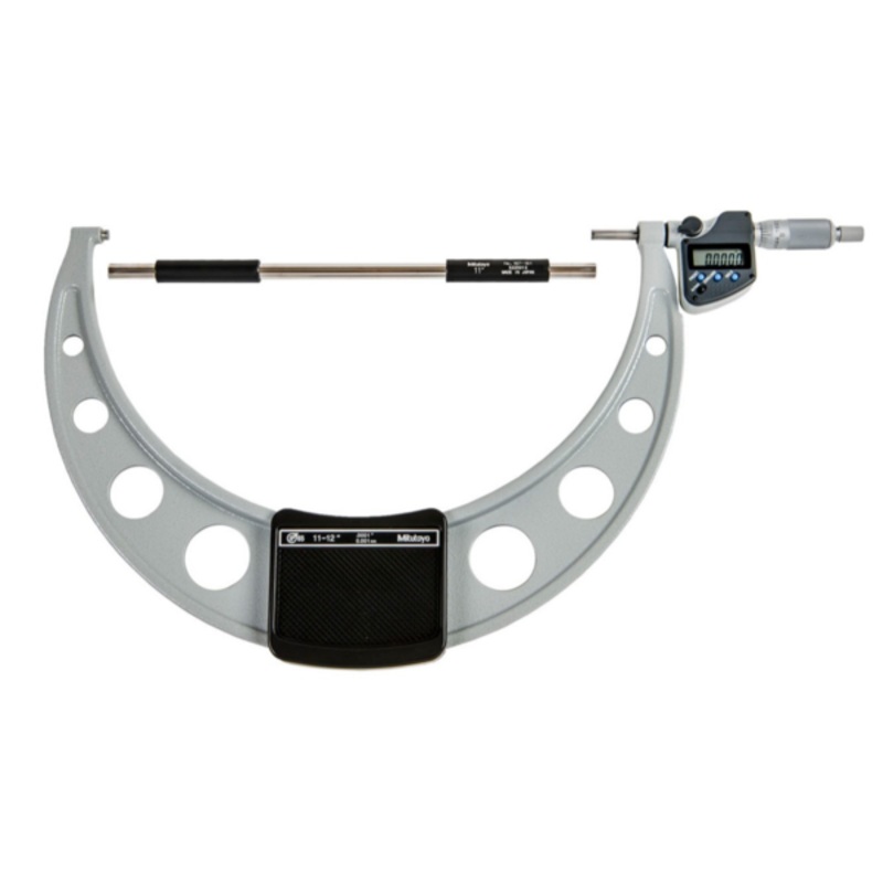 Mitutoyo Digital Micrometer IP65, Inch/Metric 275-300mm/11-12, with Output Item number: 293-357-30 Ratchet stop