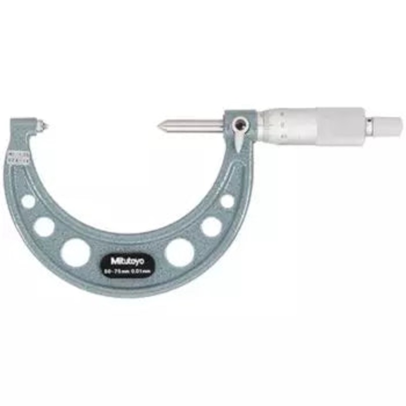 Screw Thread Micrometer 50-75mm, 0,6-0,9mm/44-48TPI 125-111