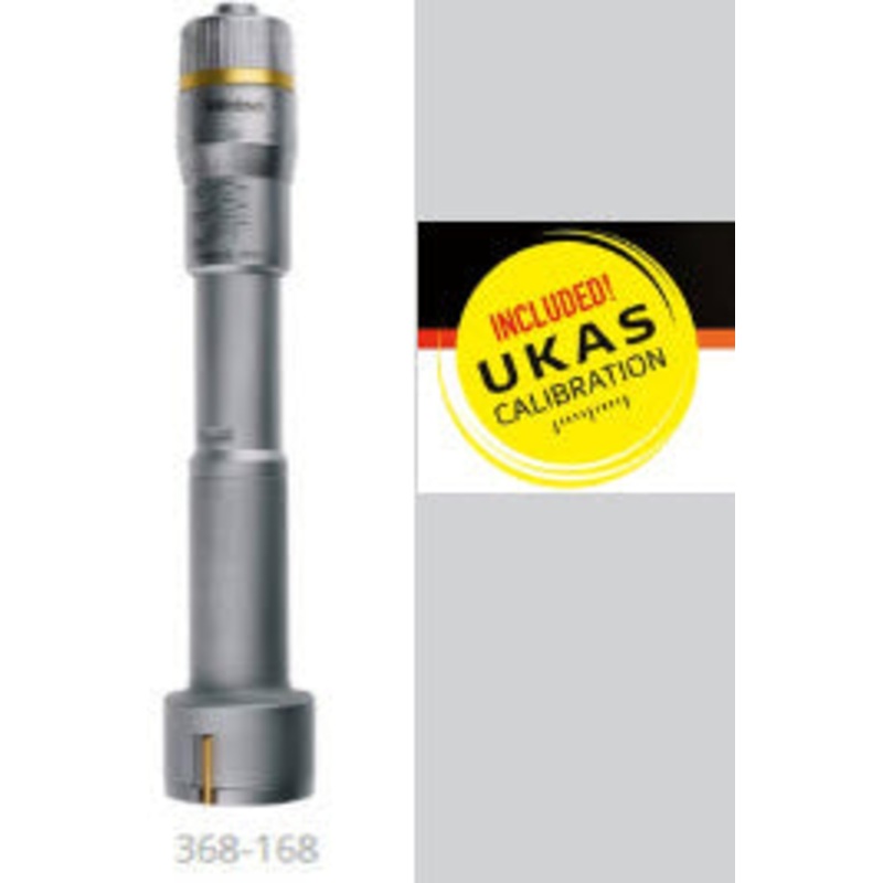 Mitutoyo 3-Point Internal Micrometer Holtest 30-40mm 368-168 with free UKAS Certificate