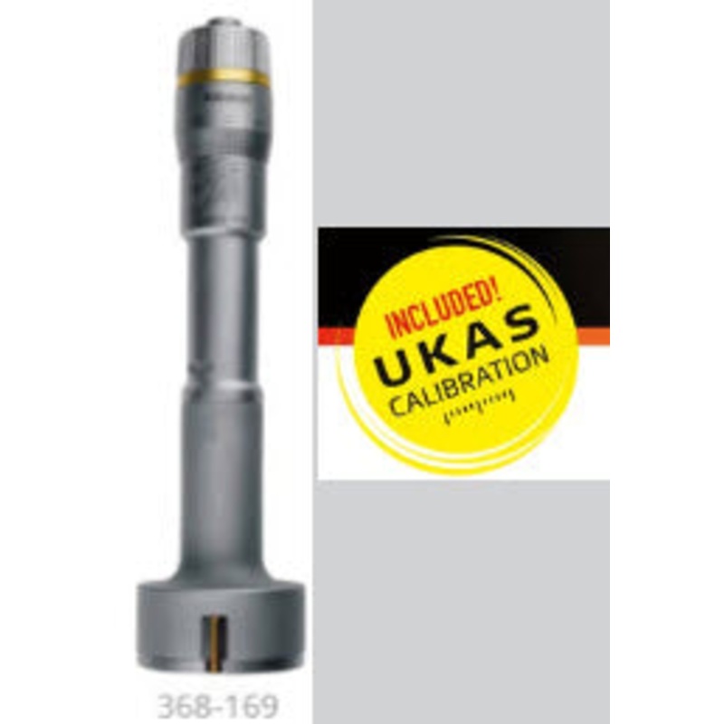 Mitutoyo 3-Point Internal Micrometer Holtest 40-50mm 368-169 with free UKAS Certificate