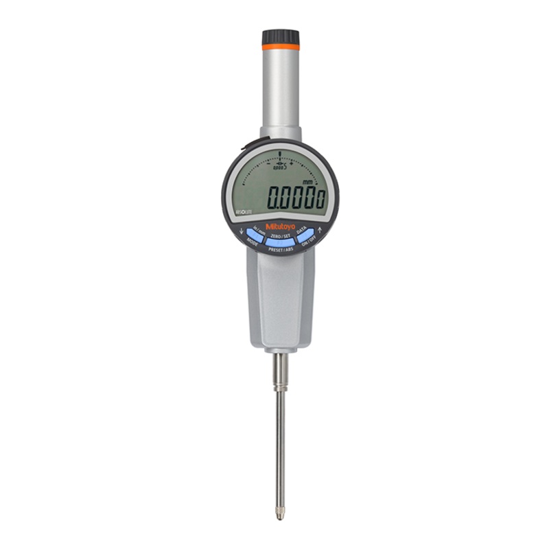 Mitutoyo 543-732B (0.01mm/0.001mm) ABSOLUTE Digital Indicator ID-CX Flat Back 0-50mm (0-2) 3/8 Stem