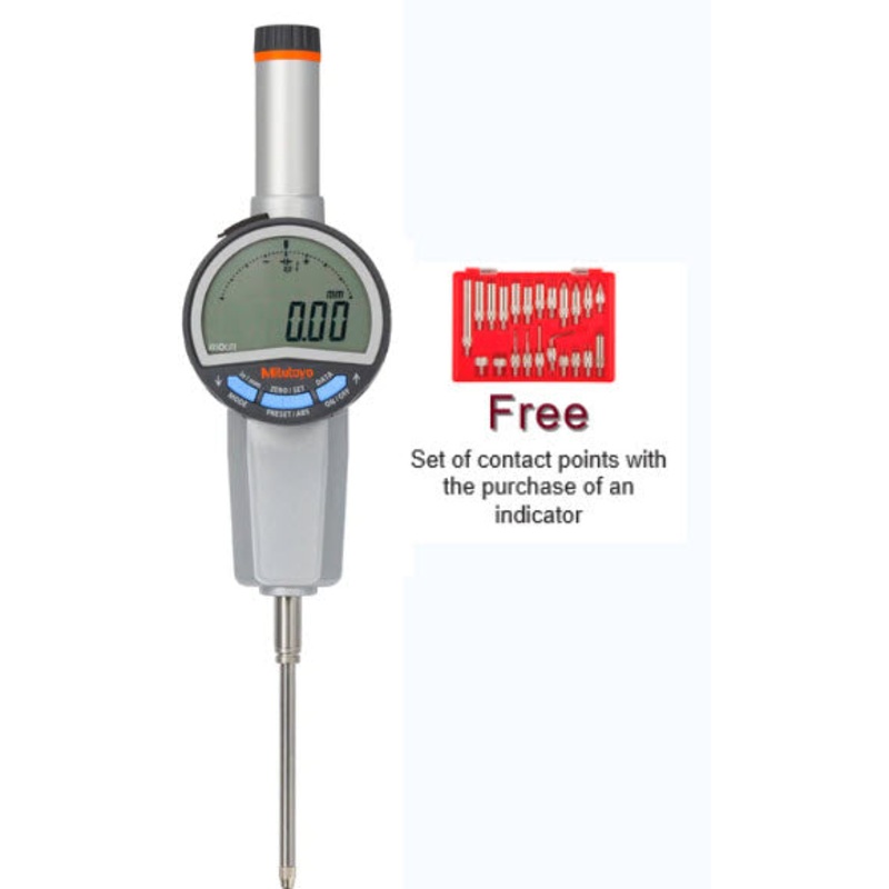 Mitutoyo 543-736B (0.01mm) Flat Back ABSOLUTE Digital Indicator ID-C 0-50mm (0-2)