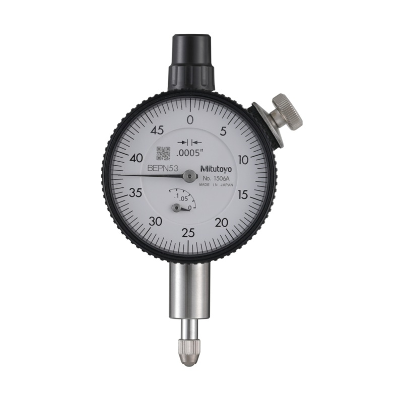 Dial Gauge, Flat Back, ANSI/AGD Type 0,125, 0,0005 1506AB