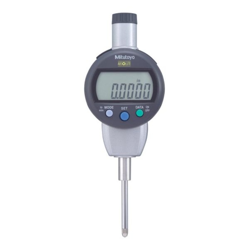Mitutoyo 543-476B, IDC Digimatic Indicator, Resolution .0005/0.01mm X 1/25.4mm, 3/8 Stem, Lug Back, Force 1.8N or Less, Accuracy .001”/.02mm