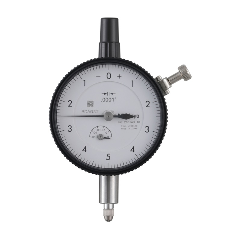 Dial Gauge, Lug Back, ANSI/AGD Type Jewelled Bearing, Shockproof, 0,05, 0,0001 2805S-10