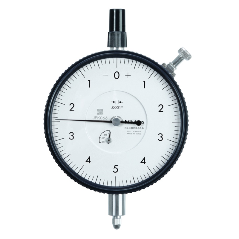 Dial Gauge, Lug Back, ANSI/AGD Type 3803A-10 Grad .0001 Range .02 Reading 0-5-0