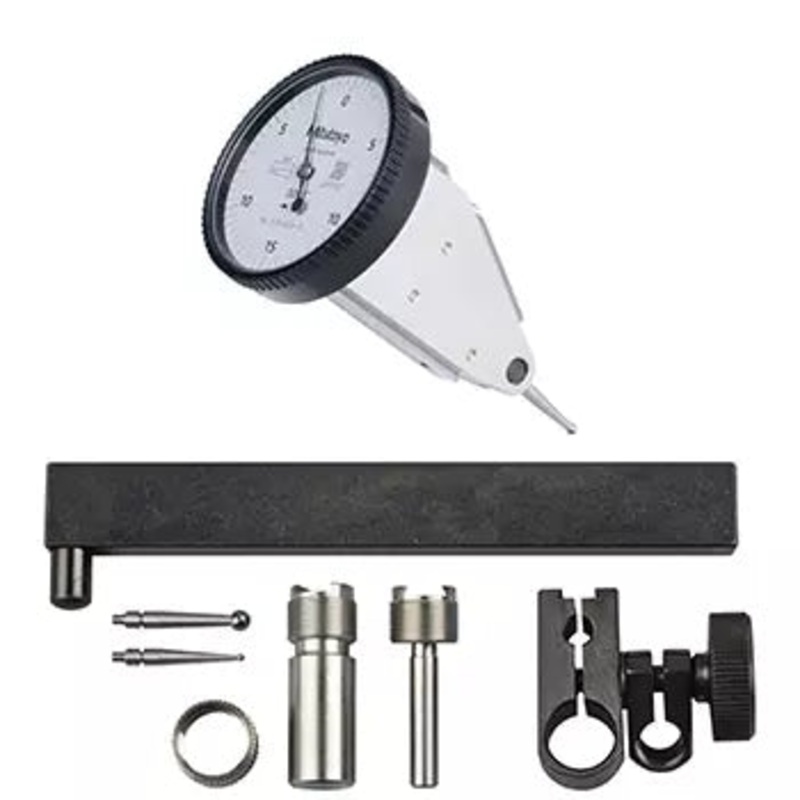 Dial Test Indicator Set, Vertical Type 0.008, 0.0001, 9.52mm Stem 513-453-10T
