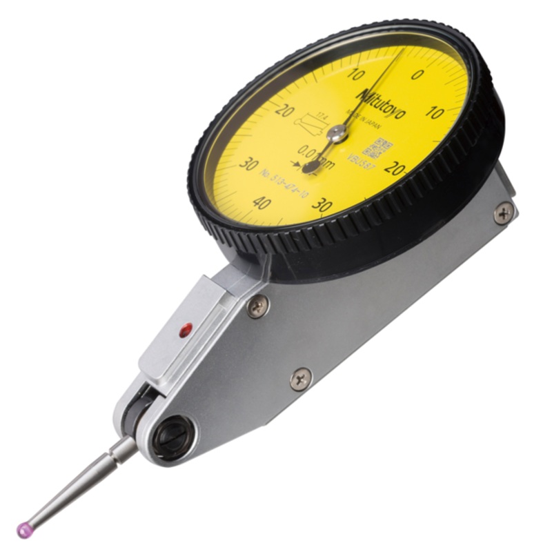 Lever-Type Dial Indicator 0.8mm 0.01mm 40mm Ruby Stylus 513-474-10E