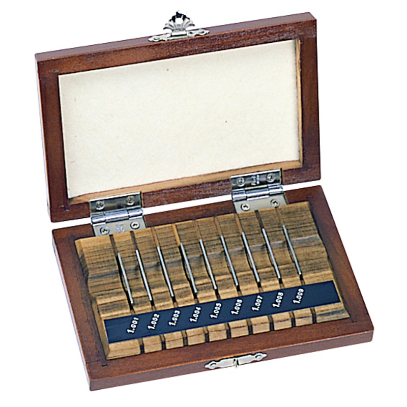 Series 516-984-10 Metric 1mm Base Steel Gauge Block Sets 1.001mm-1.009mm x .001mm Grade 2