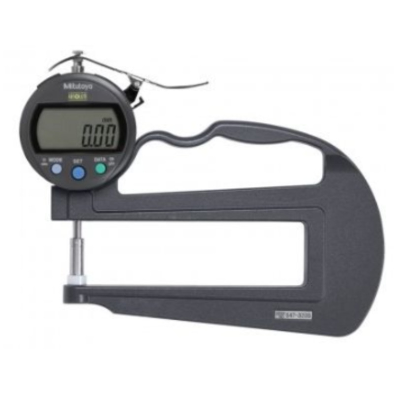 Digital Thickness Gauge, Deep Throat Inch/Metric, 0-0,4, 0,0005 547-320S
