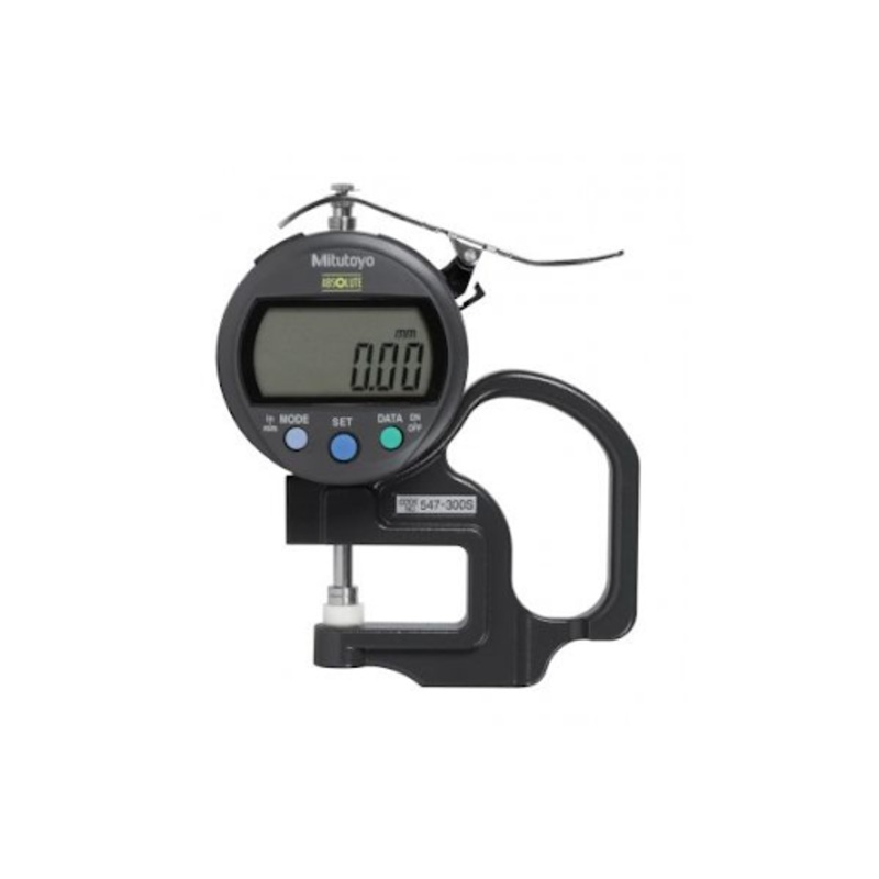 Digital Thickness Gauge, Flat Type Inch/Metric, 0-0,4, 0,0005 547-300S