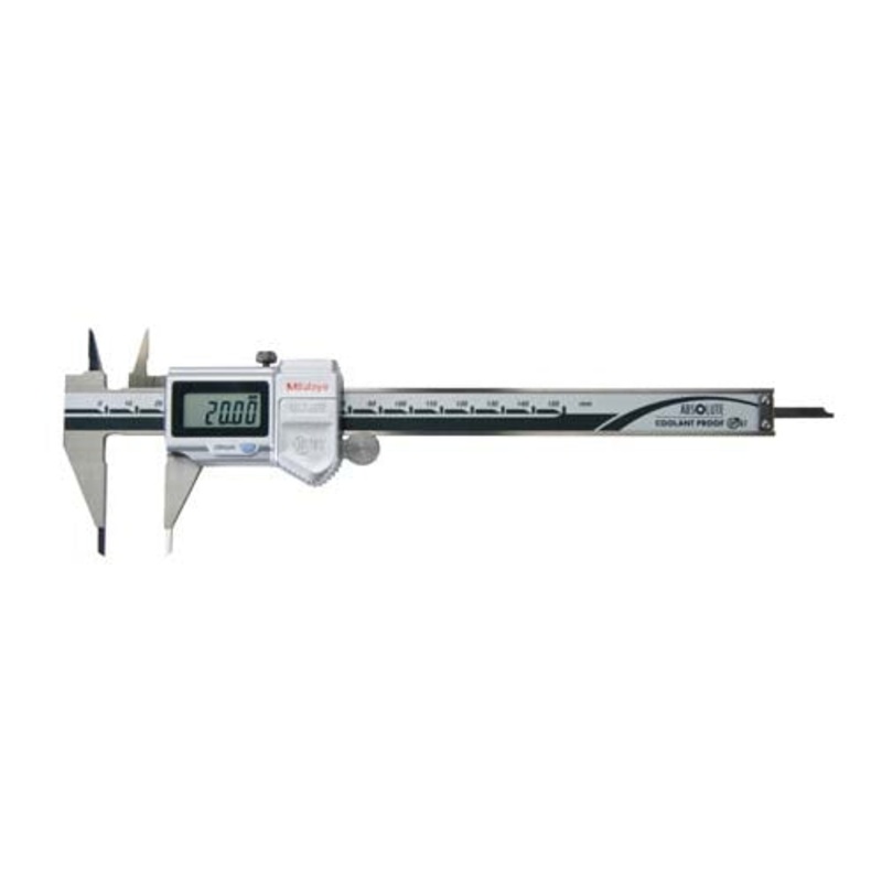 Mitutoyo 573-725-20 Point Caliper w/Extended Tips, 0-6/0-150mm Range, .0005/0.01mm Resolution