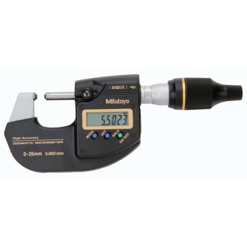 Mitutoyo Digimatic High Accuracy Digital Micrometer 0-25mm(0-1), With Output 293-130-20