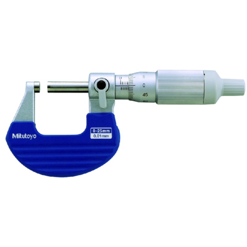 Mitutoyo Ratchet Thimble Micrometer 0-25mm, 0,001mm 102-707