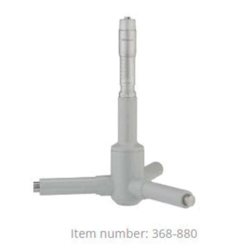 Mitutoyo 3-Point Internal Micrometer Holtest 10-11, 0,0002, Economy Type 368-880