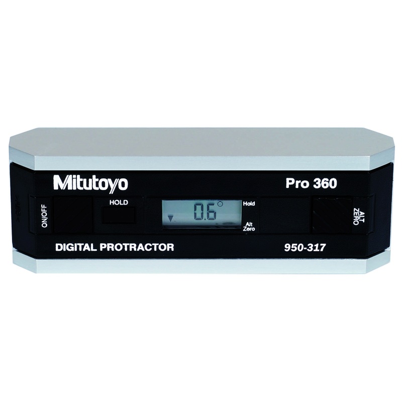 Mitutoyo 950-317 Digital Precision Level 360 Protractor Model Pro 360