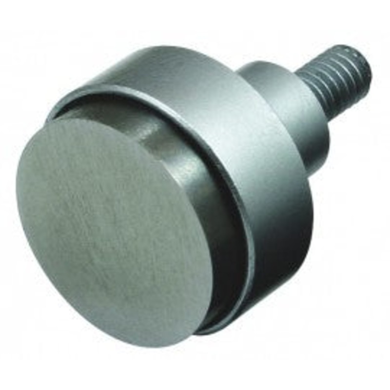 Mitutoyo 21AAA345 Carbide Tipped Flat Contact Point, 15mm x 10mm