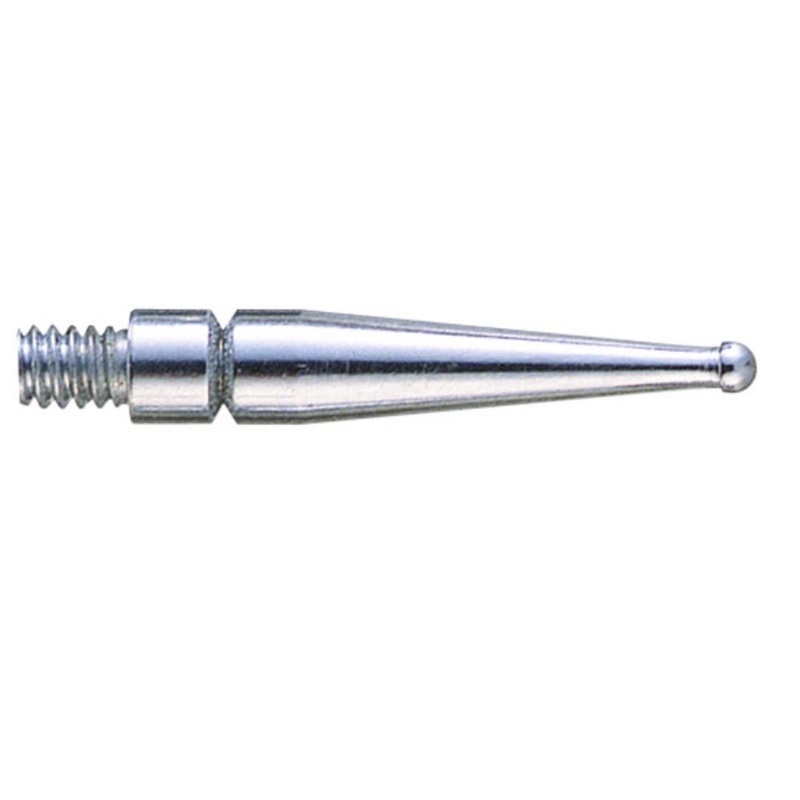 Mitutoyo Stylus for Serie 513 D=.04 Carbide Ball Length .61, Steel Item number: 21CZB065