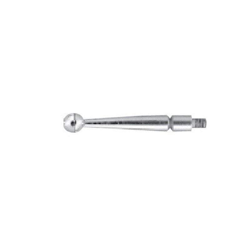 Mitutoyo Stylus for Serie 513 D=.08 Carbide Ball Length .645, Steel Item number: 133195