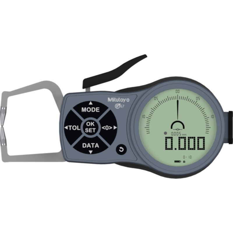 Mitutoyo External Digital Caliper Gauge 209-930, Range 0-10mm (Kroeplin Equivalent K110)