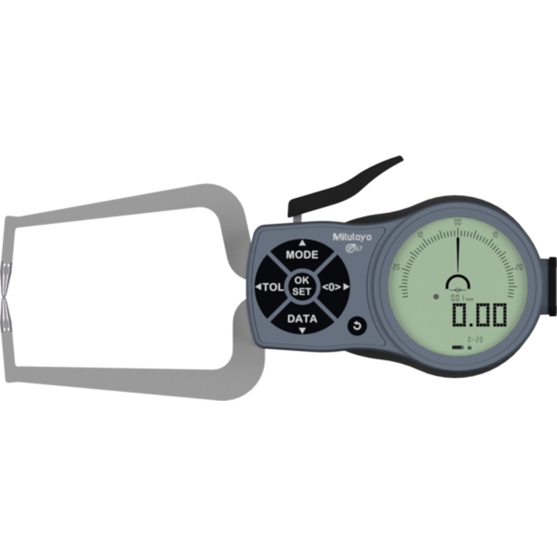 Mitutoyo External Digital Caliper Gauge 209-932 Range 0-20mm (Kroeplin equivalent K220)