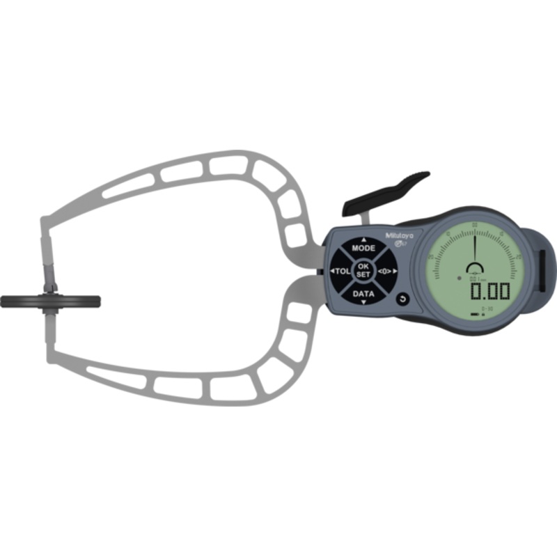 Kroeplin External Digital Caliper Gauge K330T, 0-30mm With Disc 50mm ( Mitutoyo Equivalent 209-953)