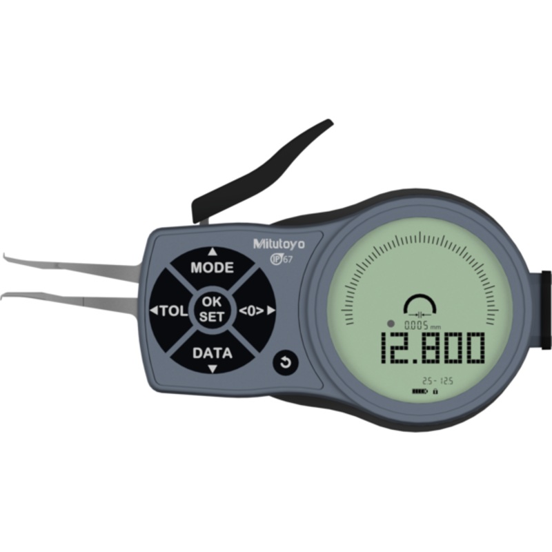 Mitutoyo Internal Digital Caliper Gauge 209-934, 2.5-12.5mm/.1-.5 ( Kroeplin Equivalent L102)