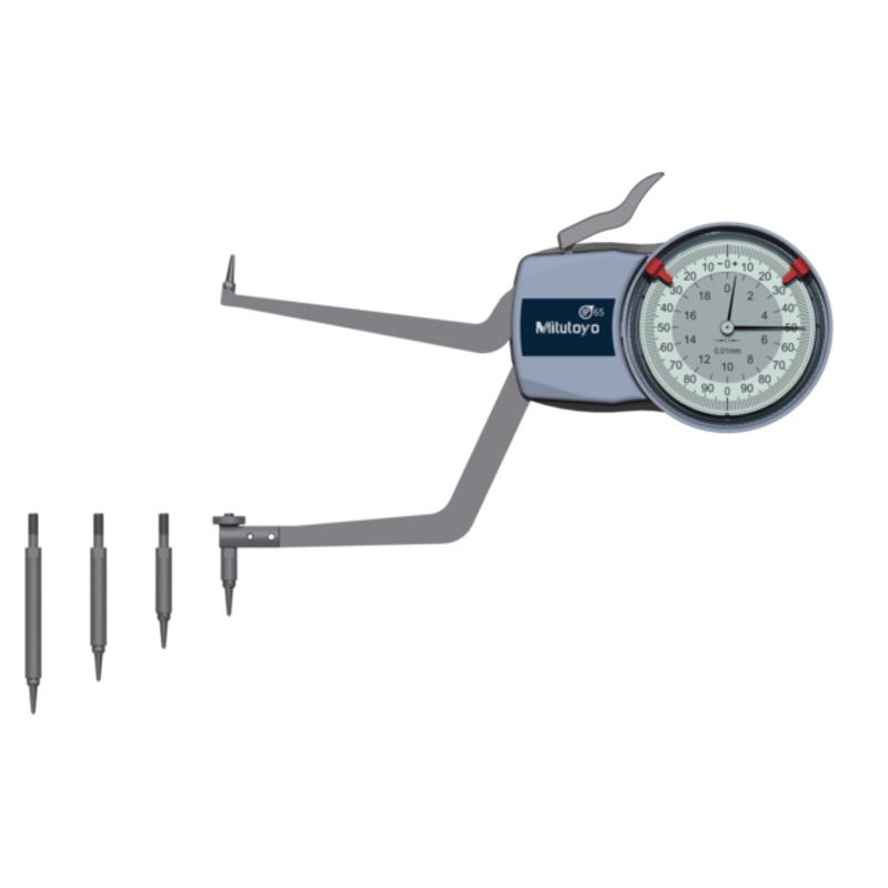 Mitutoyo Metric Internal Dial Caliper Gauge 130-180mm 0,01mm 209-312 ( Kroeplin Equivalent H2M130