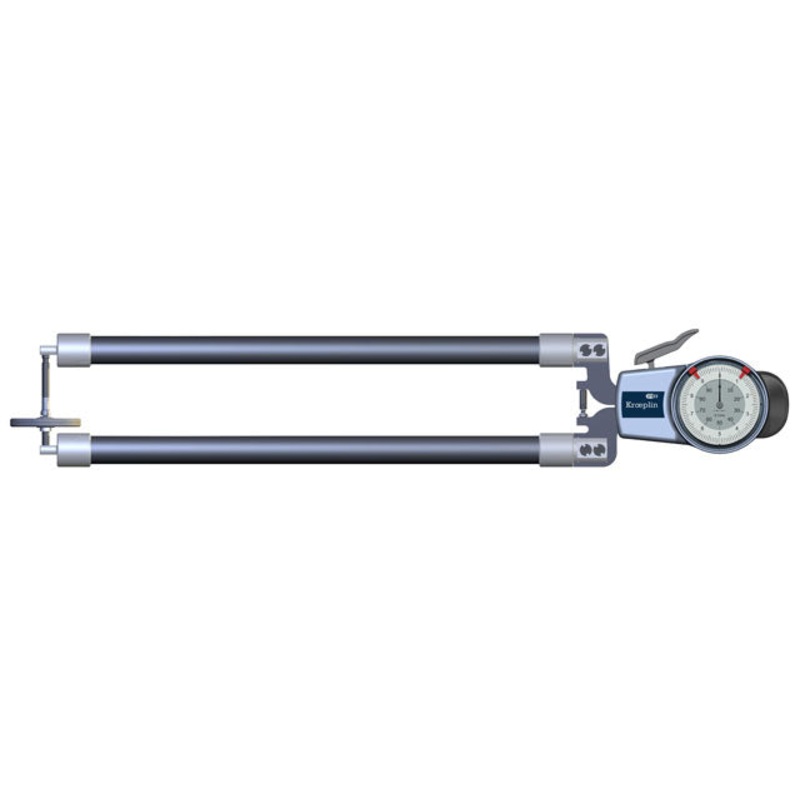 Kroeplin Analogue Tube Wall Caliper Gauge 0-100mm, 0.1mm D8100T