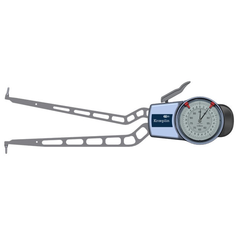 Kroeplin Metric Internal Caliper Gauge 40-90mm, 0.05mm, H440 ( Mitutoyo Equivalent 209-902)