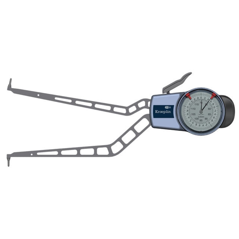 Kroeplin Metric Internal Caliper Gauge 70-120mm, 0.05mm, H470( Mitutoyo Equivalent 209-903)