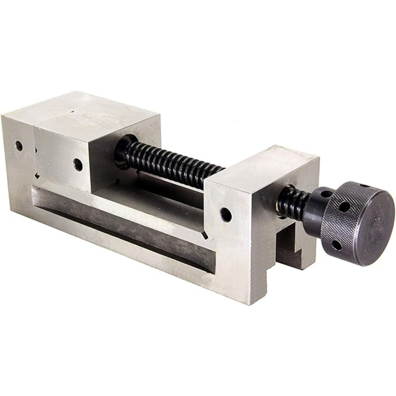 MHC 428-9020 Precision Toolmakers Vice Size 2 x 1 x2-1/2 x 6(50 x 25 x 64 x 152mm) Clamping slots and 3/8 hole in base Hardened & Ground. Accuracy Vice is square and parallel to .0002/.005mm