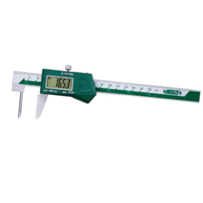 Insize Electronic Tube Caliper 0-6/0-150mm, Resolution .01mm/.0005, Data output 1161-150