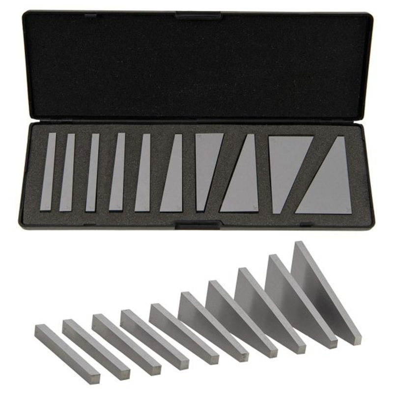 MHC 630-4260 Angle Gauge Set Description : Set of 10 angle gauge blocks 10 Pcs/set, from 1 to 30