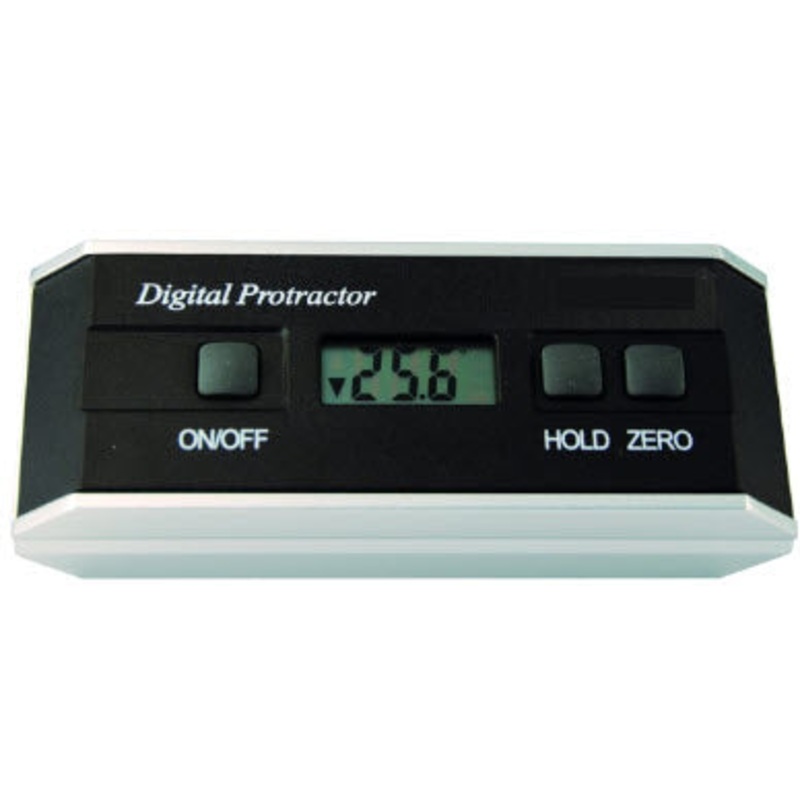 MHC 638-8801 Series 950 Digital Protractor 90 x 4 quadrants. Dimensions (L x T x H): 6 x 1.2 x 2 Resolution: 0.1 Range: 360