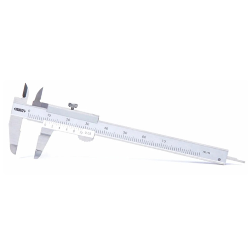 Insize  Mini Vernier Caliper  0-70mm, Graduation .05mm 1204-70