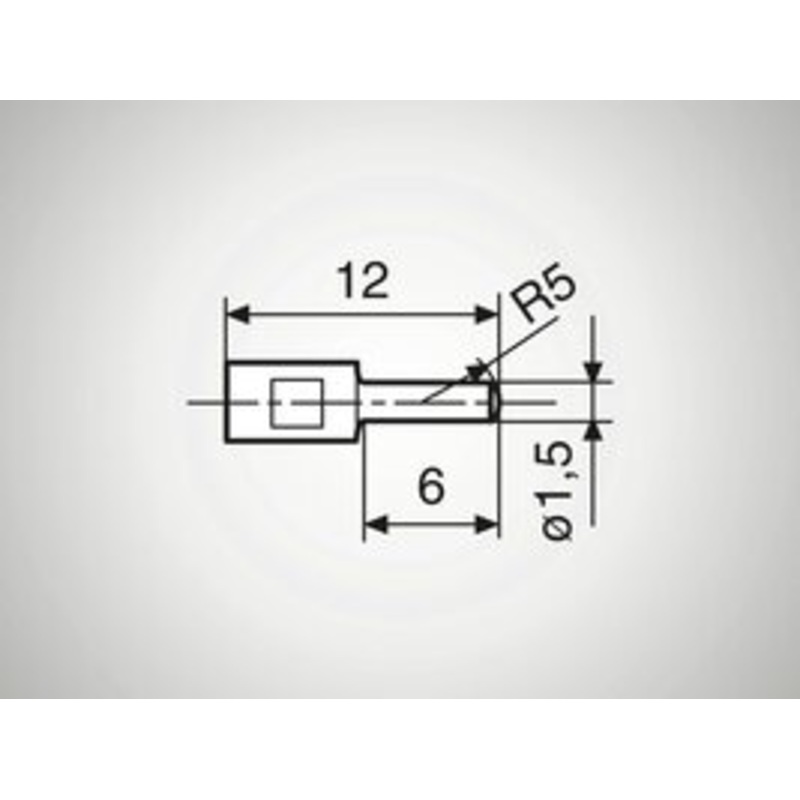 Mahr 4118814 116EEI2 ANVILS TO SUIT 16 EXV