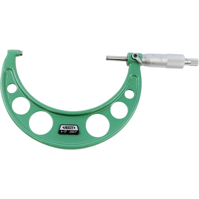 Insize Mechanical micrometers with heat shield 4-5 x.0001, 3202-5