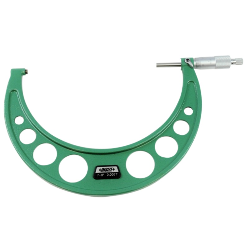 Insize Mechanical micrometers with heat shield 7-8 x.0001, 3202-8