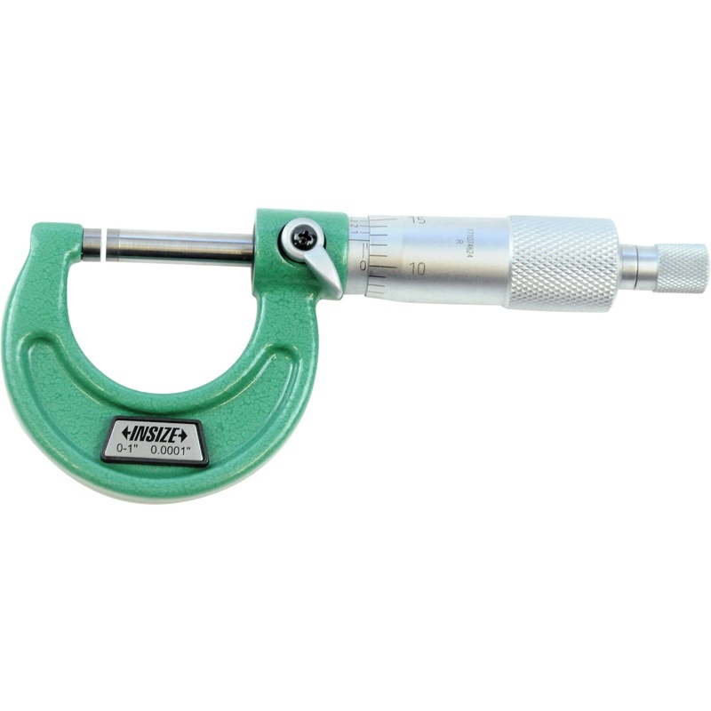 Insize Mechanical micrometers without heat shield 0-1 x.0001, 3203-1