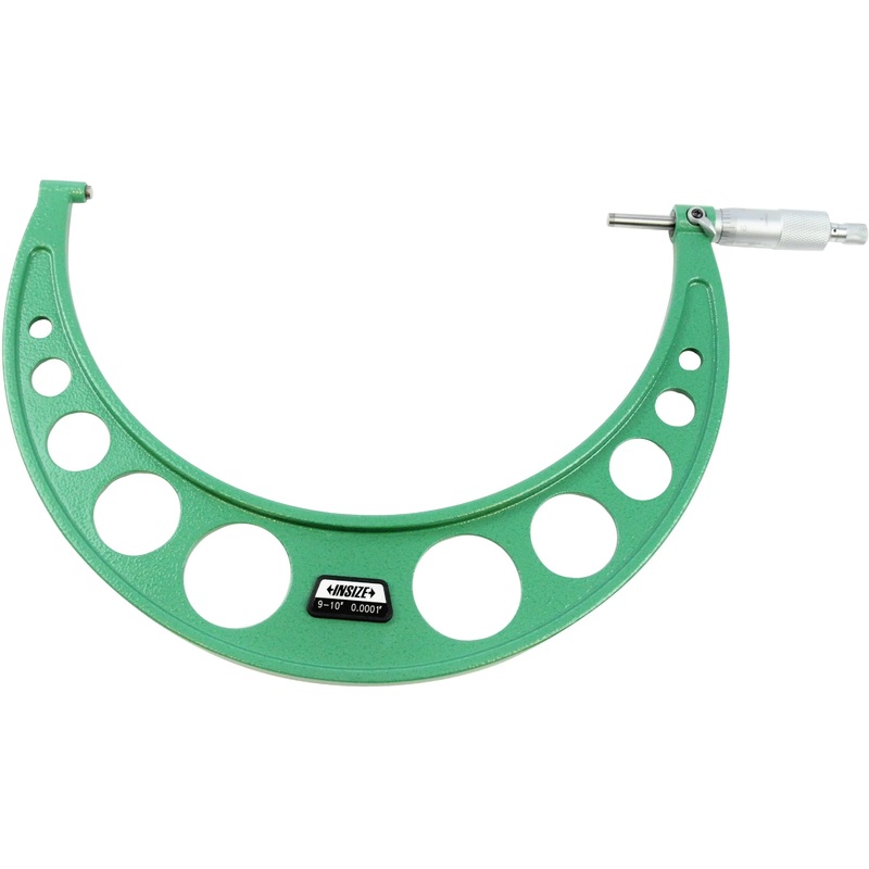 Insize Mechanical micrometers without heat shield 10-11 x.0001, 3203-11