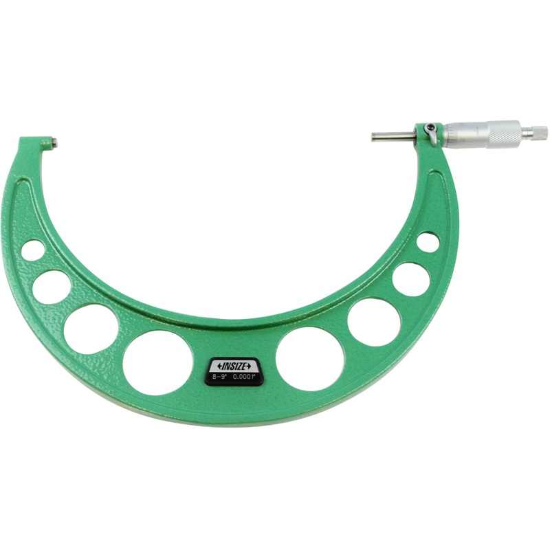 Insize Mechanical micrometers without heat shield 8-9 x.0001, 3203-9