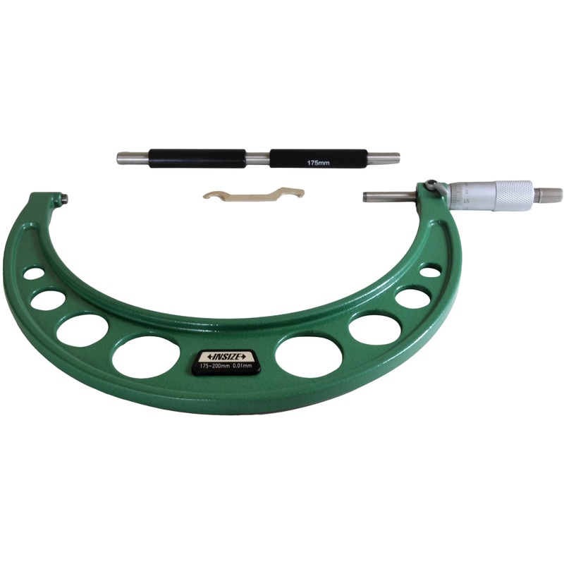 Insize Mechanical micrometers without heat shield 175-200mm x.01mm 3203-200